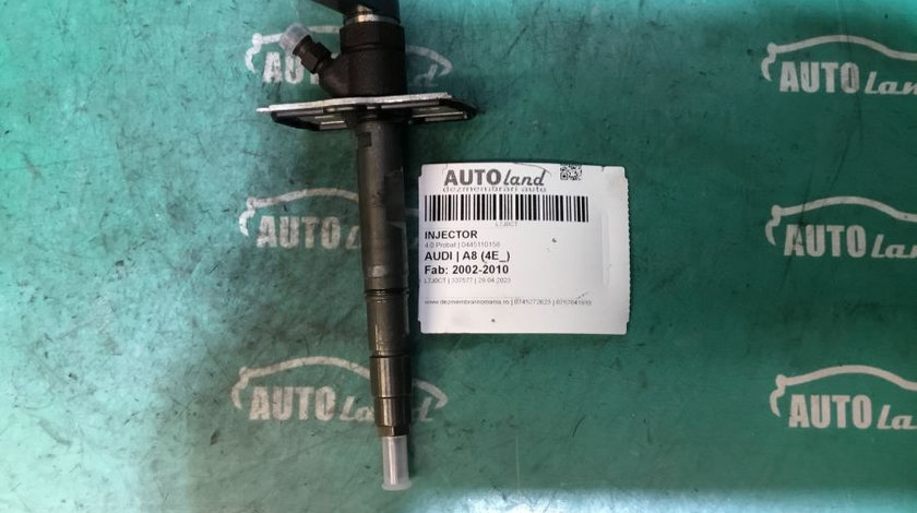 Injector 0445110158 4.0 Probat Audi A8 4E 2002-2010