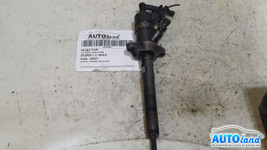 Injector 0445110188 1.6 TDCI Ford C-MAX 2007