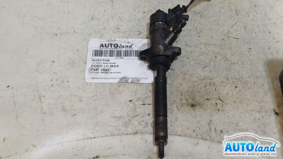 Injector 0445110188 1.6 TDCI Ford C-MAX 2007