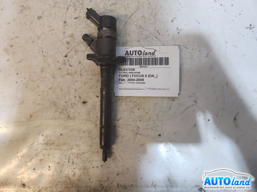 Injector 0445110188 1.6 TDCI Ford FOCUS II DA 2004-2008