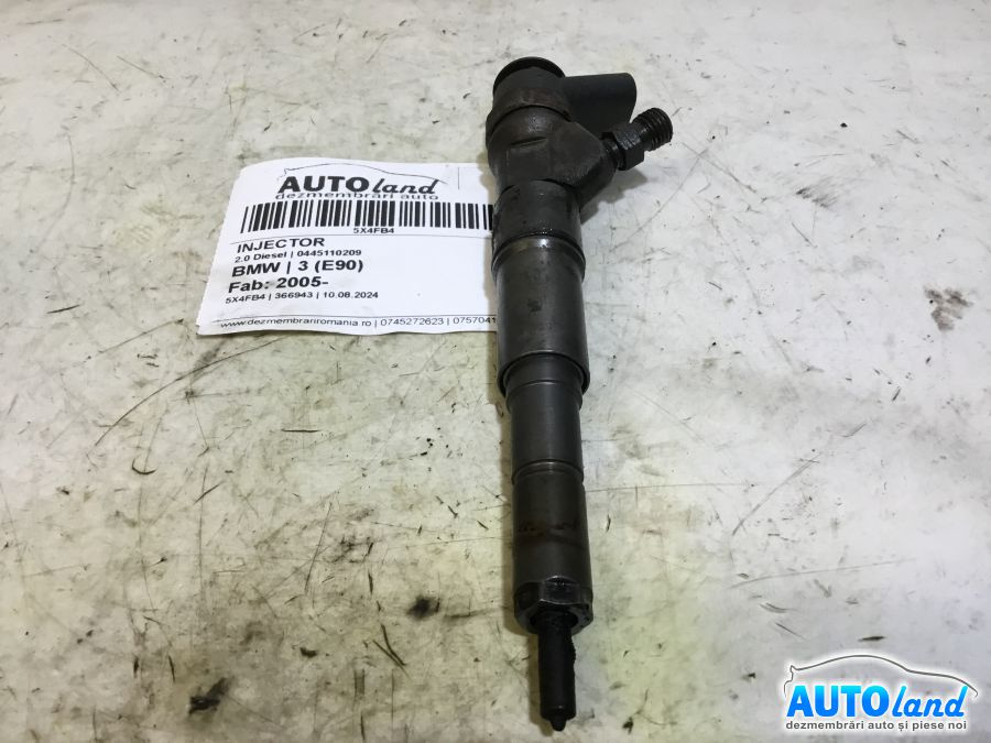 Injector 0445110209 2.0 Diesel BMW 3 E90 2005