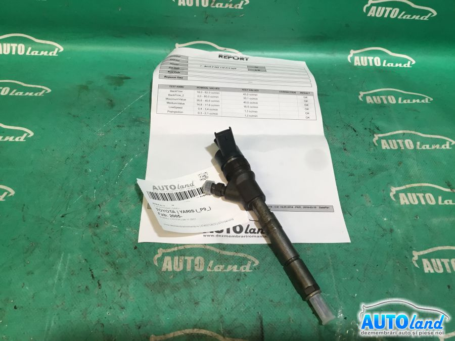 Injector 0445110215 1.4 D Probat Toyota YARIS P9 2005