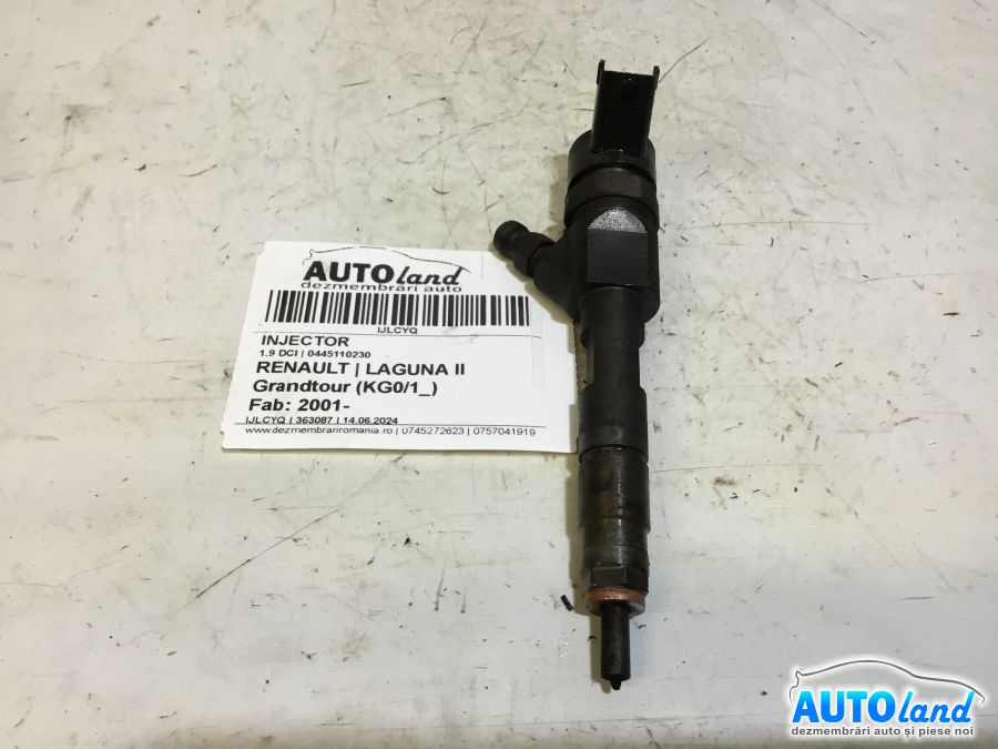 Injector 0445110230 1.9 DCI Renault LAGUNA II Grandtour KG0/1 2001