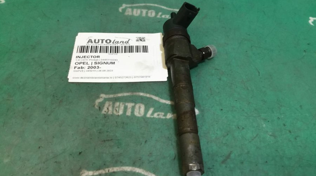 Injector 0445110243 1.9 CDTI Probat Opel SIGNUM 2003