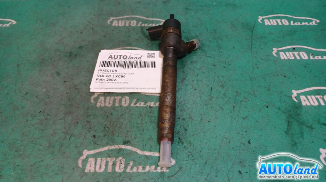 Injector 0445110251 2.4 Diesel Probat!!! Volvo XC90 2002