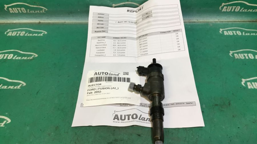 Injector 0445110252 1.4 TDCI Probat Ford FUSION JU 2002