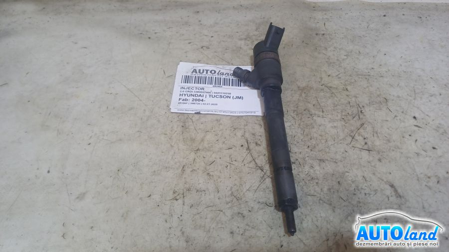 Injector 0445110258 2.0 CRDI 3380027400 Hyundai TUCSON JM 2004