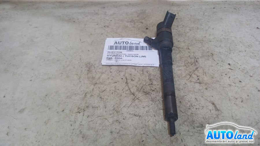 Injector 0445110258 2.0 CRDI 3380027400 Hyundai TUCSON JM 2004