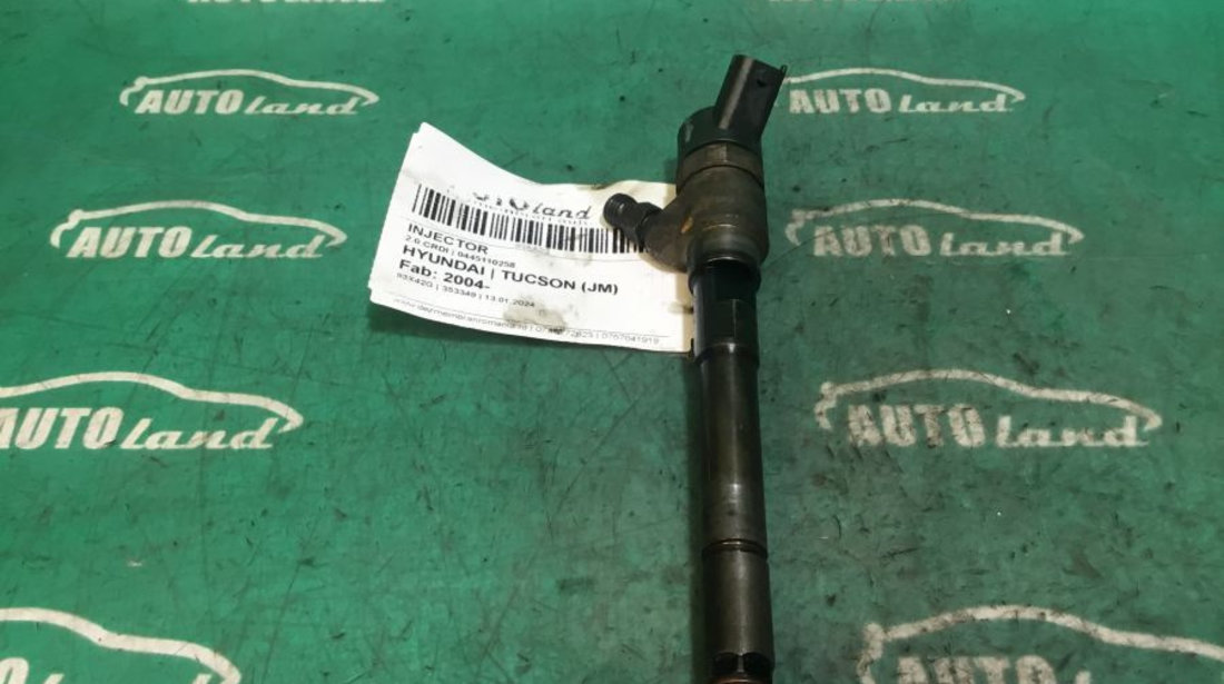 Injector 0445110258 2.0 CRDI Hyundai TUCSON JM 2004