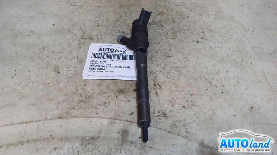 Injector 0445110258 2.0 CRDI Hyundai TUCSON JM 2004