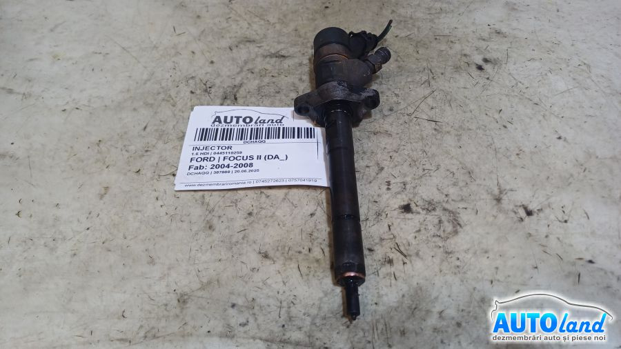 Injector 0445110259 1.6 HDI Ford FOCUS II DA 2004-2008