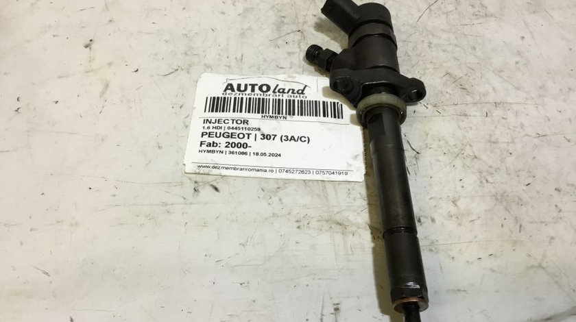 Injector 0445110259 1.6 HDI Peugeot 307 3A/C 2000
