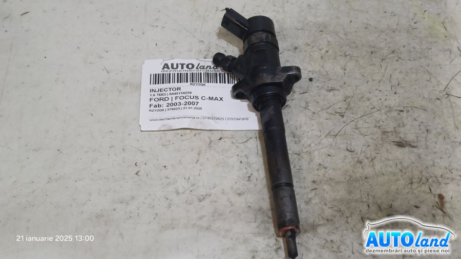 Injector 0445110259 1.6 TDCI Ford FOCUS C-MAX 2003-2007