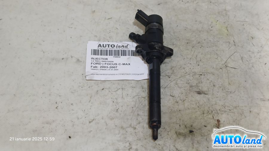 Injector 0445110259 1.6 TDCI Ford FOCUS C-MAX 2003-2007
