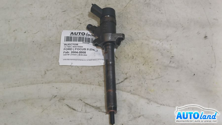 Injector 0445110259 1.6 TDCI Ford FOCUS II DA 2004-2008