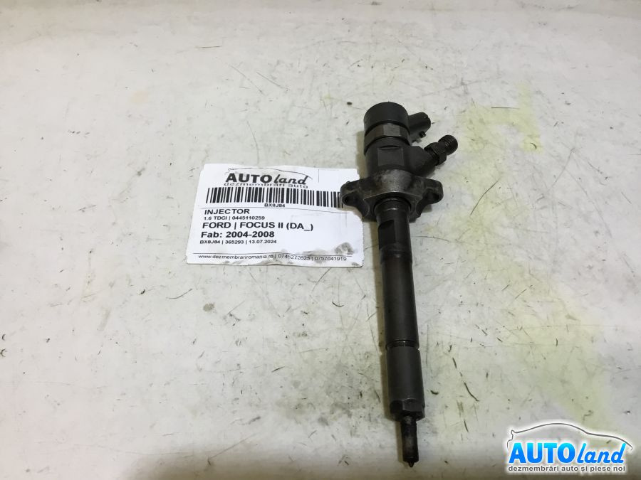 Injector 0445110259 1.6 TDCI Ford FOCUS II DA 2004-2008