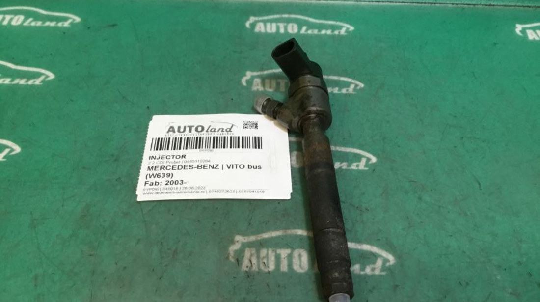 Injector 0445110264 2.2 CDI Probat Mercedes-Benz VITO bus W639 2003