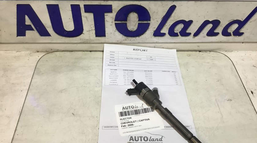 Injector 0445110269 2.0 D Probat Chevrolet CAPTIVA 2006