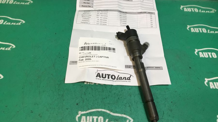 Injector 0445110269 2.0 D Probat Chevrolet CAPTIVA 2006