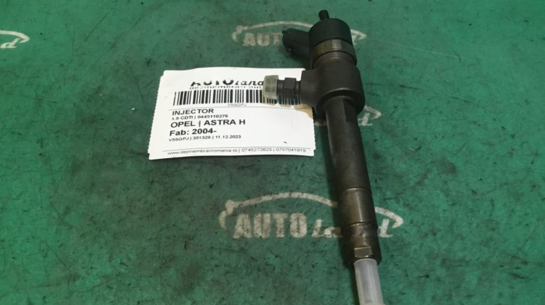 Injector 0445110276 1.9 CDTI Opel ASTRA H 2004