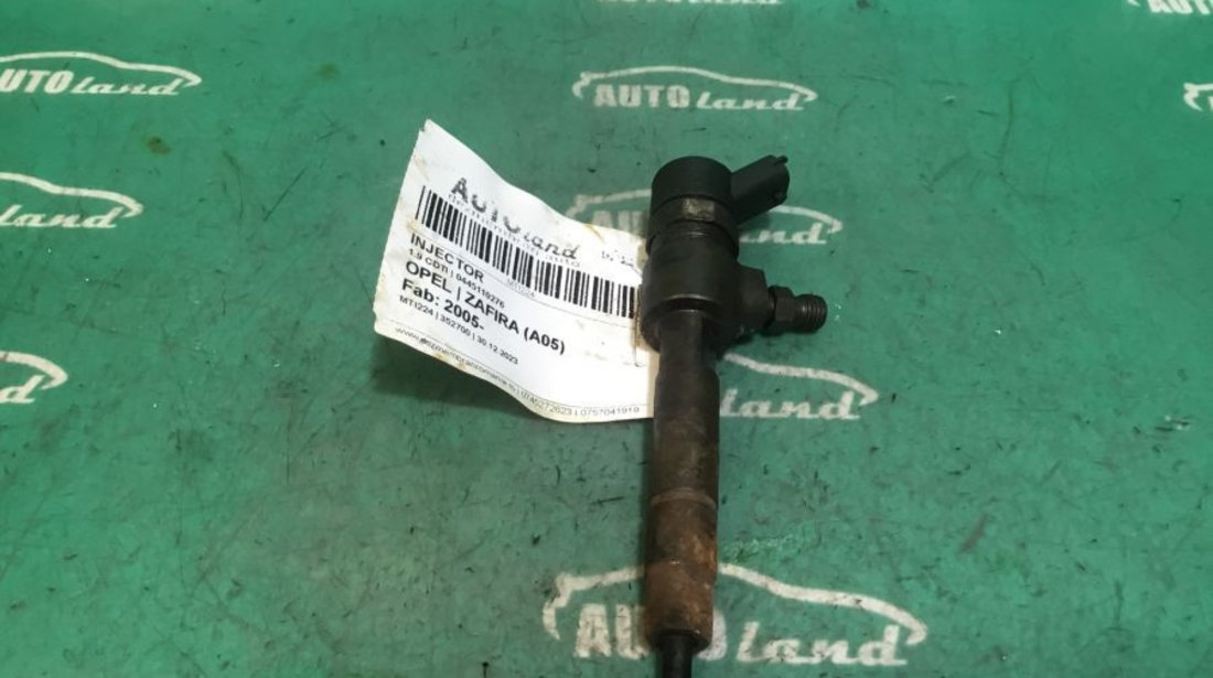 Injector 0445110276 1.9 CDTI Opel ZAFIRA A05 2005