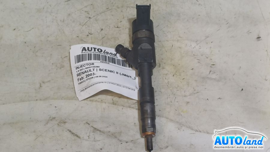 Injector 0445110280 1.9 DCI Renault SCENIC II JM0/1 2003