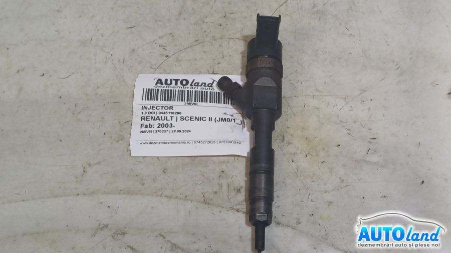 Injector 0445110280 1.9 DCI Renault SCENIC II JM0/1 2003