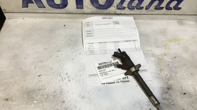 Injector 0445110281 1.6 HDI,probat Peugeot 407 6D 2004