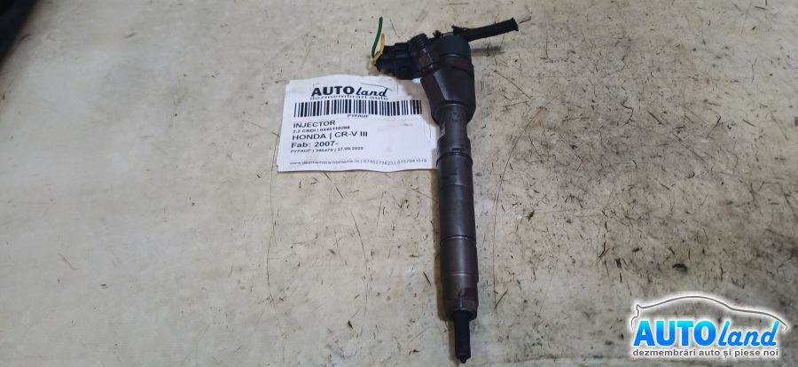 Injector 0445110288 2.2 CRDI Honda CR-V III 2007