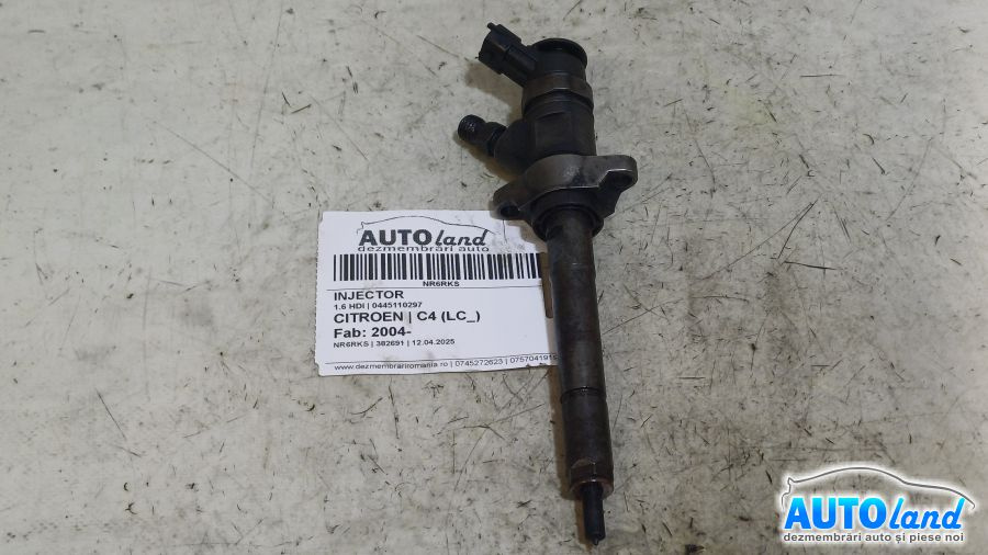 Injector 0445110297 1.6 HDI Citroen C4 LC 2004