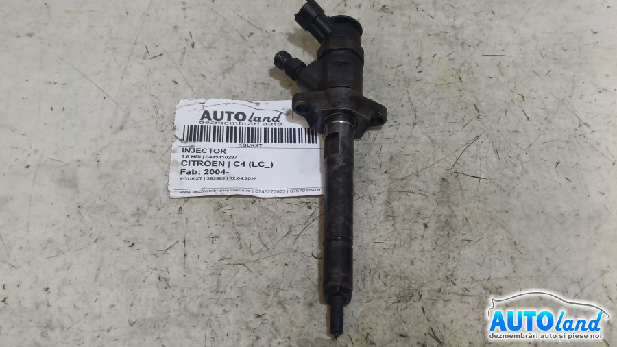 Injector 0445110297 1.6 HDI Citroen C4 LC 2004