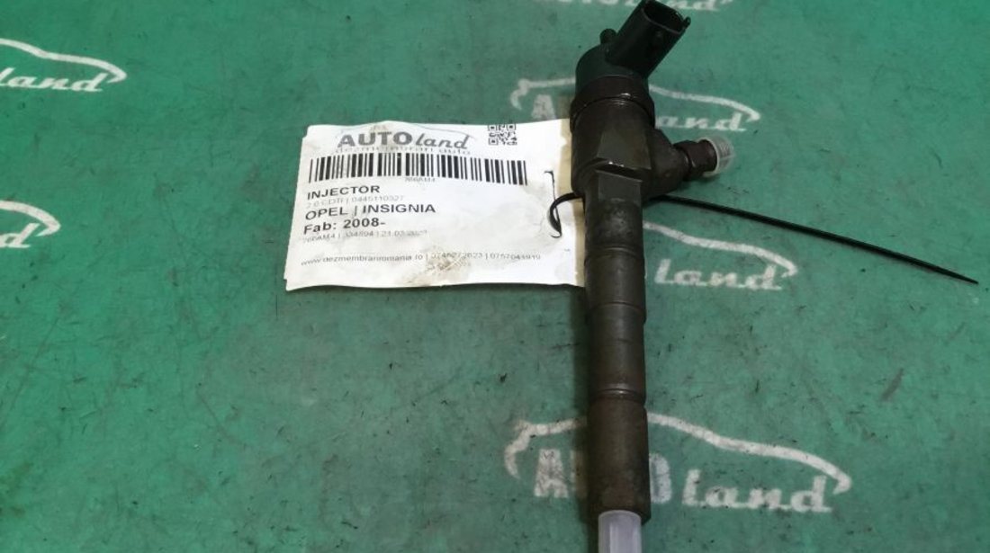 Injector 0445110327 2.0 CDTI Opel INSIGNIA 2008