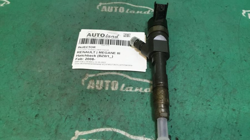 Injector 0445110328 1.9 CDTI, Probat Renault MEGANE III Hatchback BZ0/1 2008