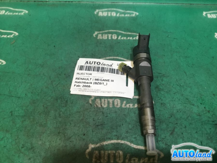 Injector 0445110328 1.9 DCI probat Renault MEGANE III Hatchback BZ0/1 2008