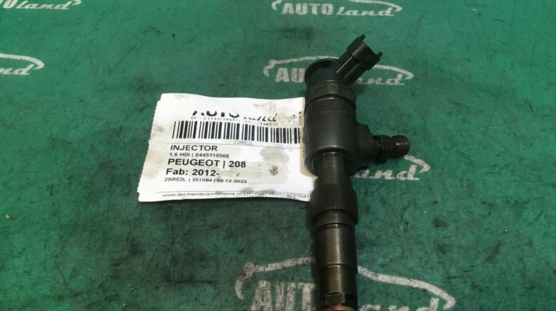 Injector 0445110566 1.6 HDI Peugeot 208 2012