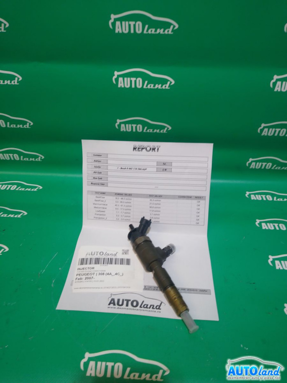 Injector 0445110566 1.6 HDI Probat Peugeot 308 4A ,4C 2007