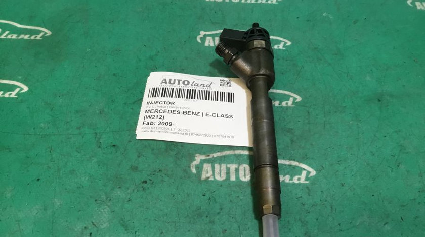 Injector 0445110574 2.2 D Probat Mercedes-Benz E-CLASS W212 2009