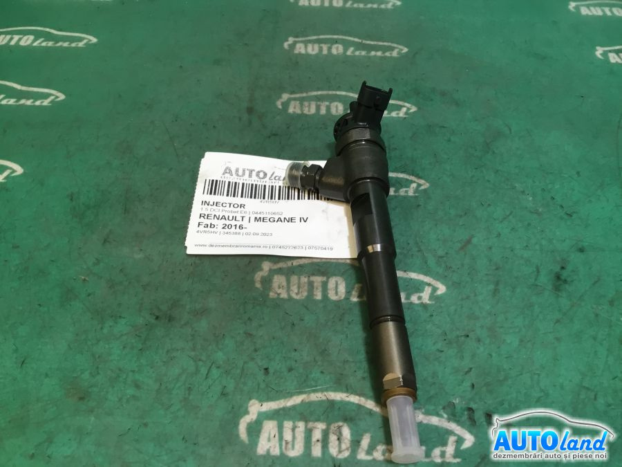Injector 0445110652 1.5 DCI Probat E6 Renault MEGANE IV 2016