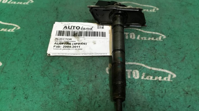 Injector 0445115024 3.0 TDI Audi A6 4F2,C6 2004-2011