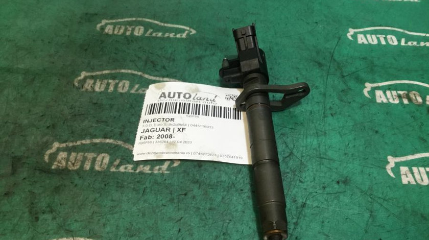 Injector 0445116013 3.0 D, Euro 5, 9x2q9k54 Jaguar XF 2008