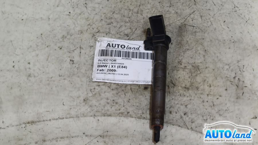 Injector 0445116024 2.0 Diesel BMW X1 E84 2009