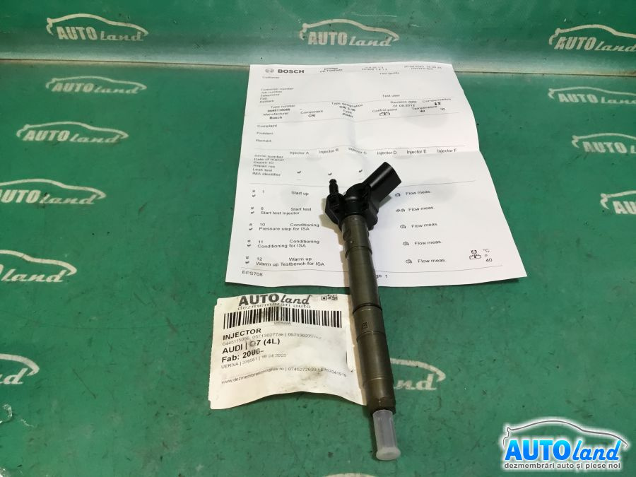 Injector 057130277ag 0445115058, 057130277ak Audi Q7 4L 2006