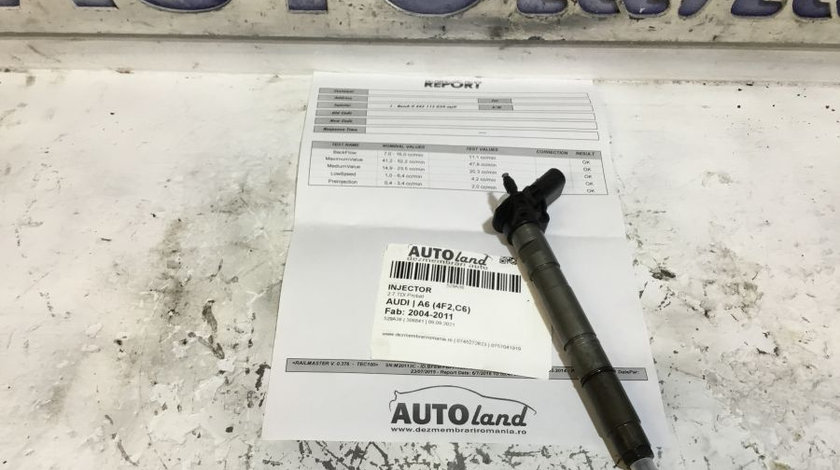 Injector 059130277ac 2.7 TDI Probat Audi A6 4F2,C6 2004-2011