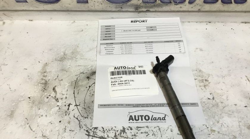 Injector 059130277ac 2.7 TDI Probat Audi A6 4F2,C6 2004-2011