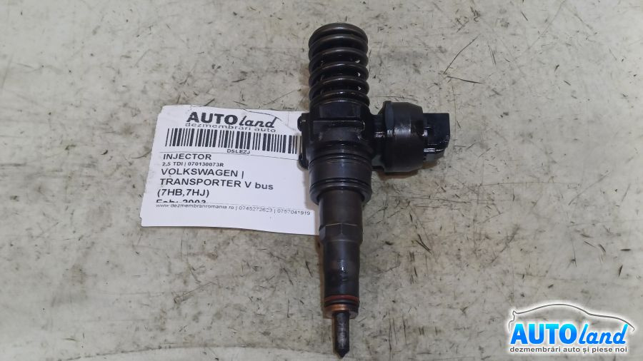 Injector 070130073r 2.5 TDI Volkswagen TRANSPORTER V bus 7HB,7HJ 2003