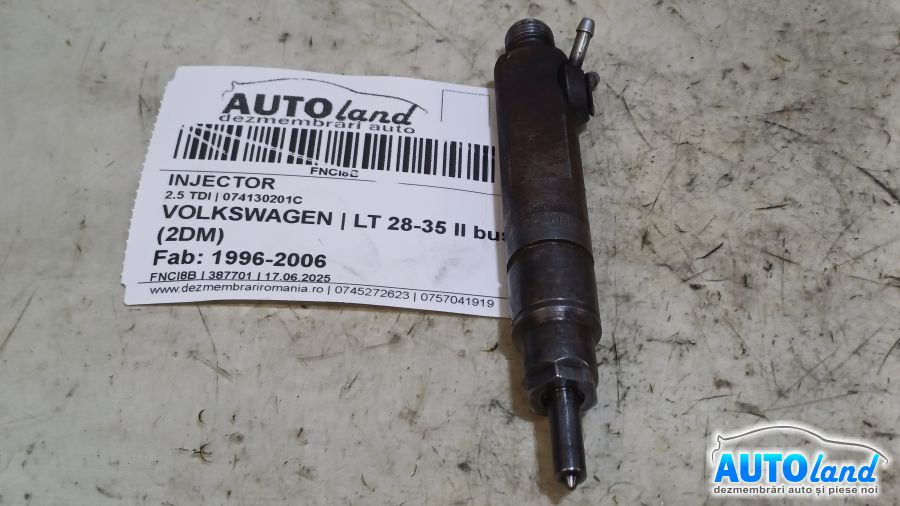 Injector 074130201c 2.5 TDI Volkswagen LT 28-35 II bus 2DM 1996-2006