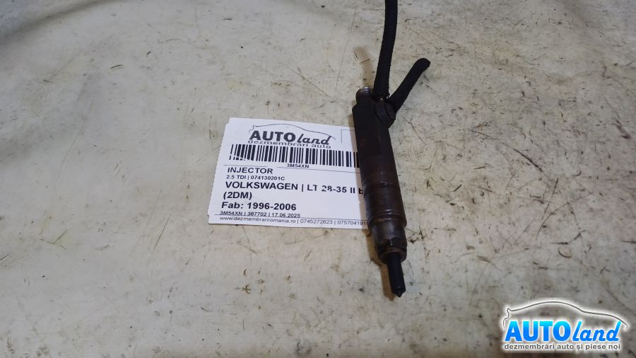 Injector 074130201c 2.5 TDI Volkswagen LT 28-35 II bus 2DM 1996-2006