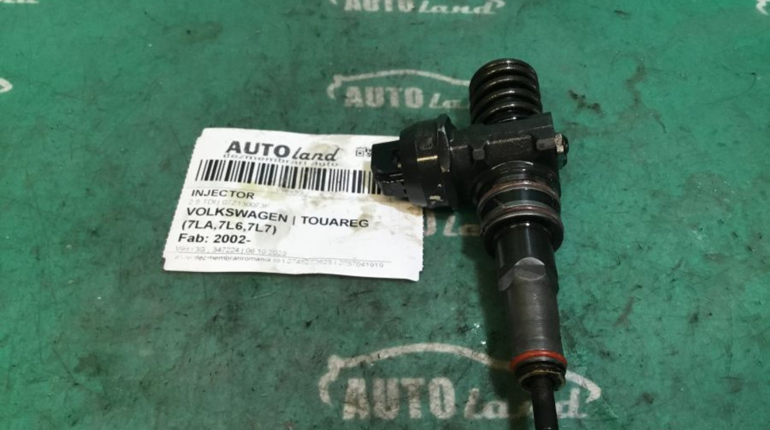 Injector 07z130073f 2.5 TDI Volkswagen TOUAREG 7LA,7L6,7L7 2002