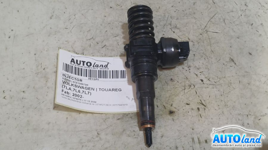 Injector 07z130073h 5.0 TDI Volkswagen TOUAREG 7LA,7L6,7L7 2002