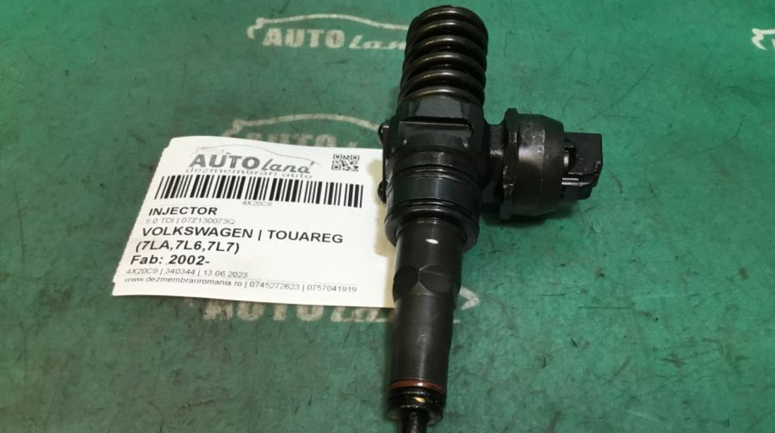 Injector 07z130073q 5.0 TDI Volkswagen TOUAREG 7LA,7L6,7L7 2002